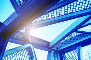 Çelik yapı manzarası Çin 'de