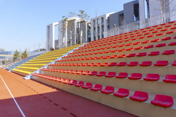 Stadion Toeschouwer Staat China Azië — Stockfoto