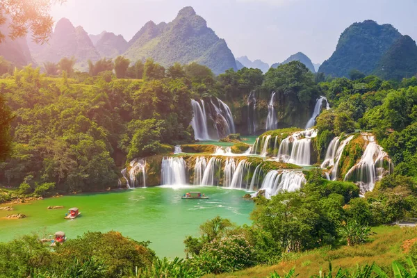 waterfall in China, Asia