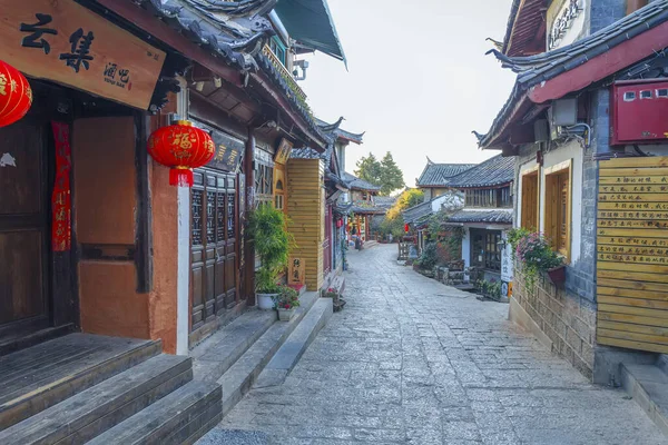 Antike Stadt Lijiang Yunnan — Stockfoto