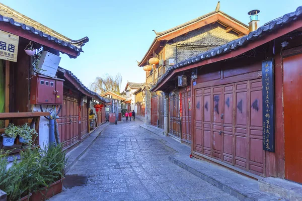 Antigua Ciudad Lijiang Yunnan —  Fotos de Stock