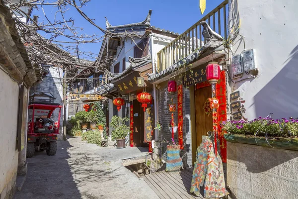 Antike Stadt Lijiang Yunnan — Stockfoto