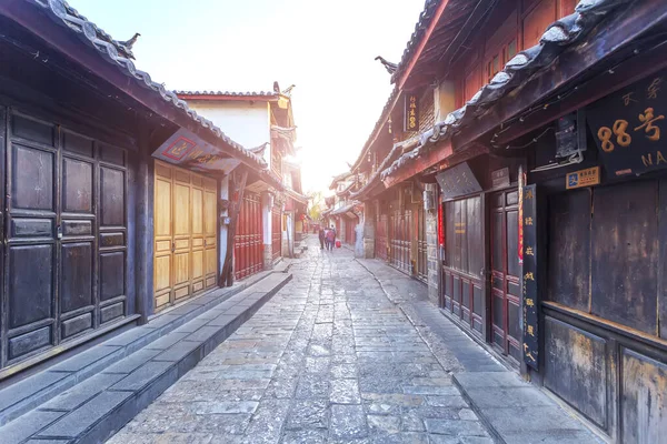 Antike Stadt Lijiang Yunnan — Stockfoto