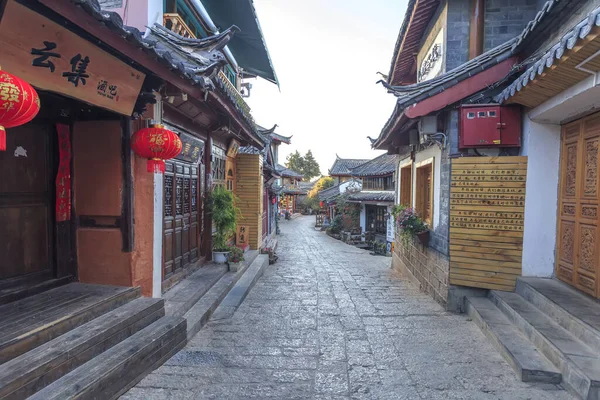 Antike Stadt Lijiang Yunnan — Stockfoto