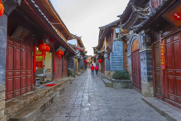 Antike Stadt Lijiang Yunnan — Stockfoto