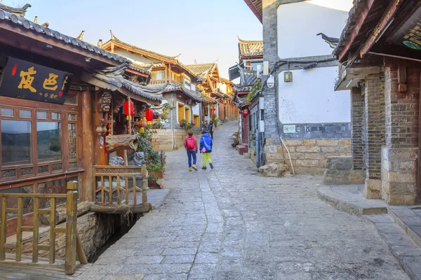 Antike Stadt Lijiang Yunnan — Stockfoto