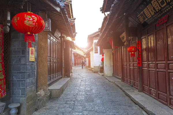 Antike Stadt Lijiang Yunnan — Stockfoto