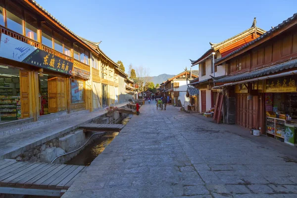 雲南省麗江の古代都市 — ストック写真