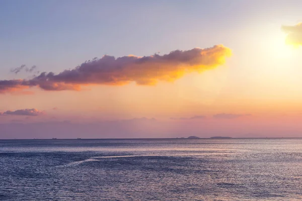 Havet Vid Solnedgången — Stockfoto