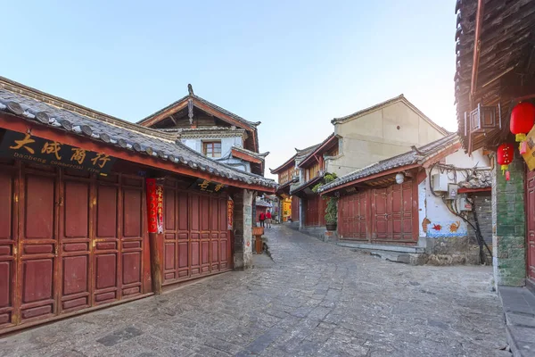 Antike Stadt Lijiang Yunnan — Stockfoto