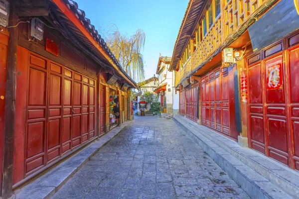 Antike Stadt Lijiang Yunnan — Stockfoto