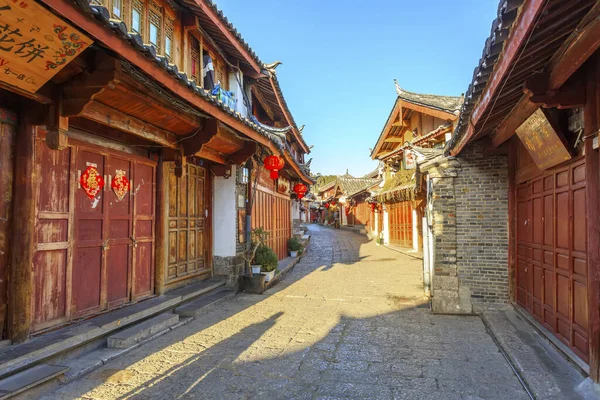 Antike Stadt Lijiang Yunnan — Stockfoto