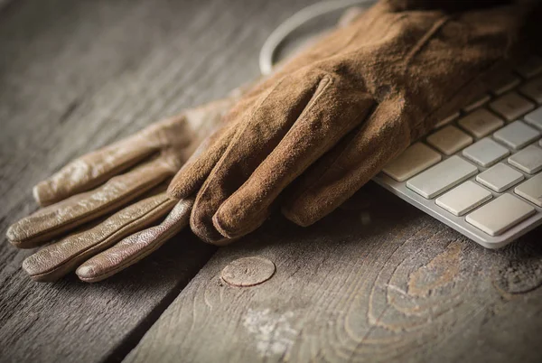 Konzept. Vorsätzliche Täuschung. Schmutzige Geschäfte — Stockfoto