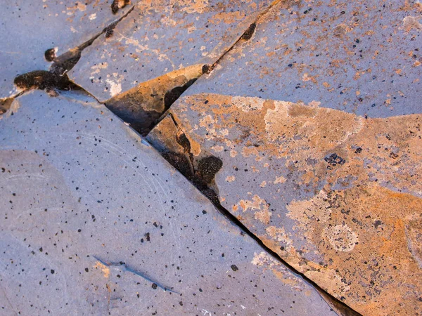 Plan av sten närbild, makro. Stone bakgrund eller konsistens — Stockfoto