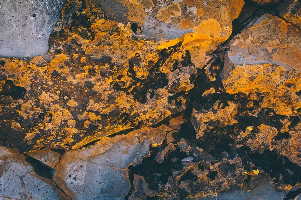 強烈な色、テクスチャ、closeu と beutivol 石の表面 — ストック写真