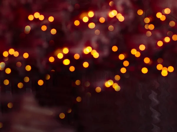 Luci scure astratte sfocate di sfondo, bellissimo Natale . — Foto Stock