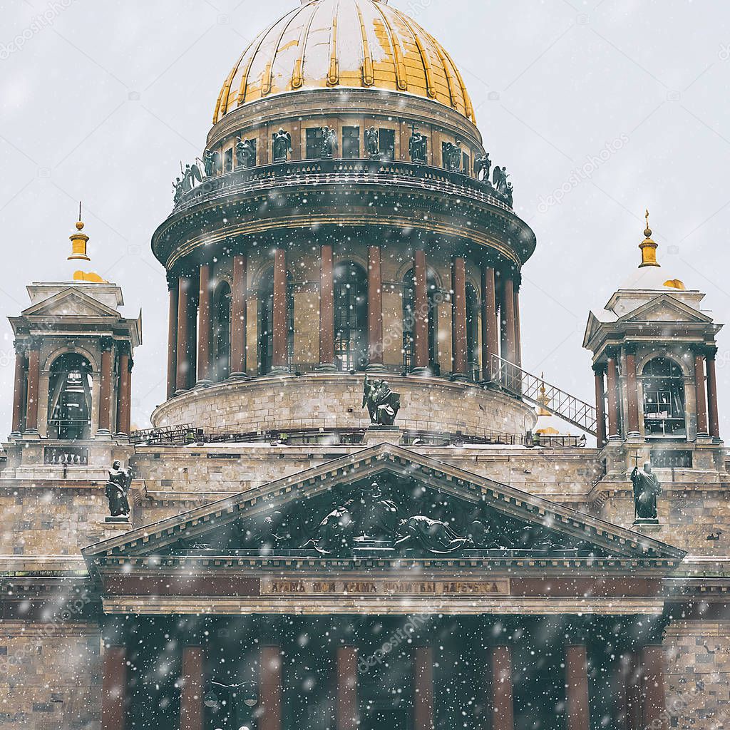 Saint Isaac's Cathedral. St. Petersburg