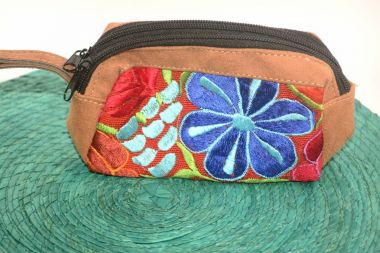 El Chiapas devlet tarafından yapılan geleneksel Meksika Tekstil çanta