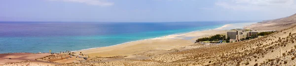 Vista panorámica de una de las mejores playas del mundo Sotavento . — Foto de Stock
