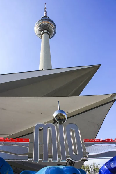 Tv-tornet i Berlin, Tyskland - 17.04.2012. — Stockfoto