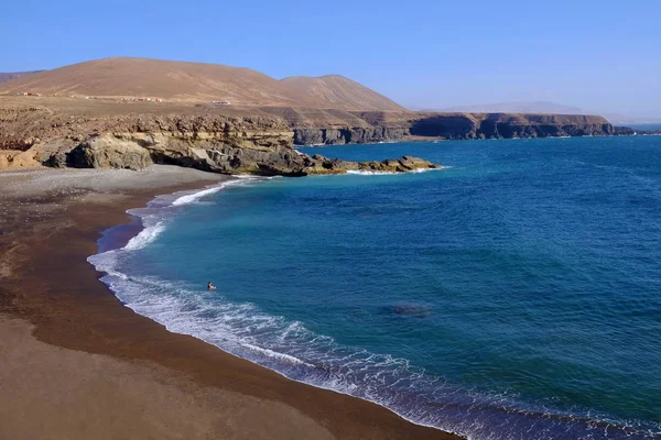 Playa de Ajuy on the Canary island Fuerteventura, Spain. — Stock Photo, Image