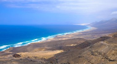 Beach Playa de Cofete - Fuerteventura, Spain.