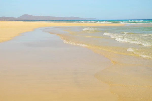 Plaży Sotavento, Fuerteventura, Hiszpania. — Zdjęcie stockowe