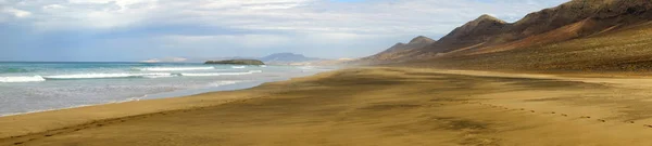 Blick auf den Strand cofete auf fuerteventura, spanien. — Stockfoto