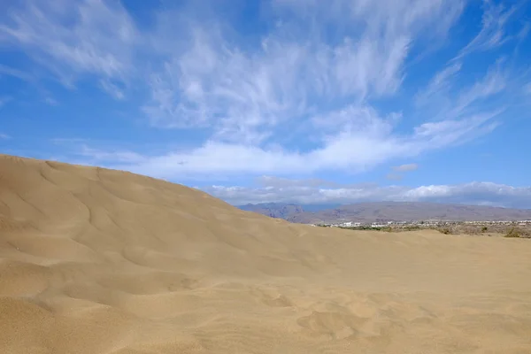 マスパロマスの砂丘。グラン カナリア島、スペイン. — ストック写真