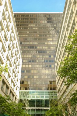 Berlin, Almanya - 19 Ağustos 2017: Uluslararası Ticaret Merkezi.