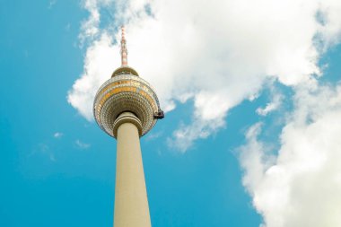 TV Tower - Fernsehturm - in Berlin.