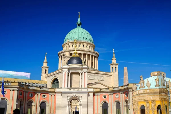 St. Nicholas' Church in Potsdam, Duitsland. — Stockfoto