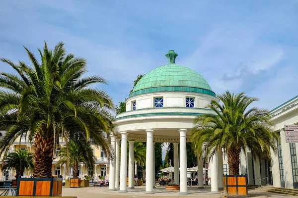 Bad Pyrmont, Almanya - 1 Eylül 2017: Hyllige ile tarihi 