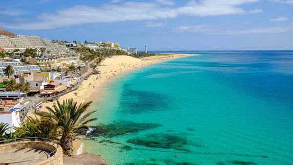 Playa del Matorral Morro Jable, Fuerteventura, İspanya içinde Beach'de