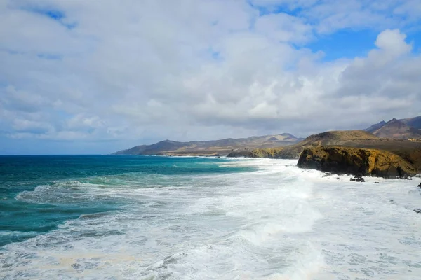 Stranden La jämfört på Fuerteventura, Spanien. — Stockfoto