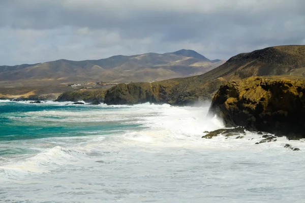 Plaża La Pared na wyspie Fuerteventura, Hiszpania. — Zdjęcie stockowe