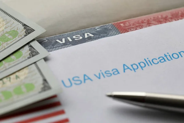 USA visa application paper form