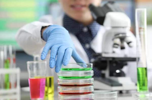 Female with medical education — Stock Photo, Image