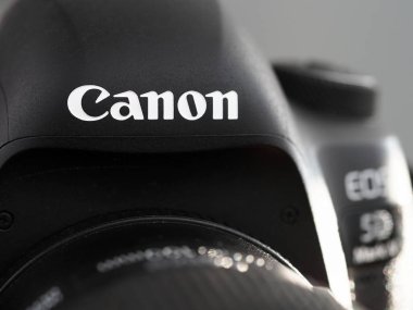 Canon 5d işareti IV kamera yakın plan
