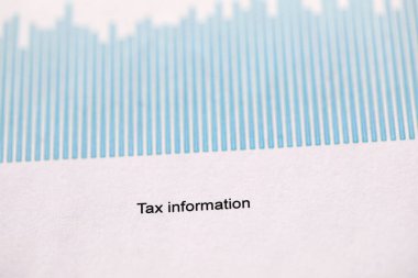 Vergi bilgileriyle iş planlama şeması