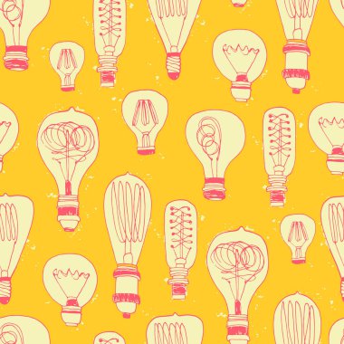 Parlak fikir. Sorunsuz vektör desen