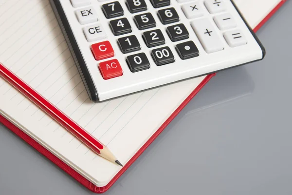 Calculator background concept — Stock Photo, Image
