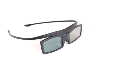 üç boyutlu gözlük izole