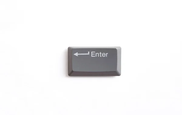 Isolated enter key — Stock Photo, Image