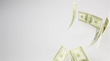 Havada uçan Doları banknot
