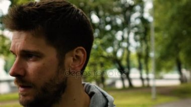 Beyaz atlet Runner Park