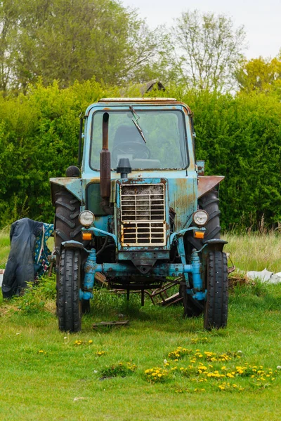 Vida Rural Viejo Tractor Interior May 2020 — Foto de Stock