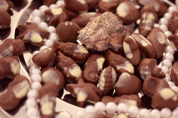 Mini chocolade beten — Stockfoto