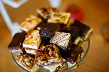 Şeker büfesi lezzetli kek