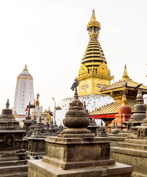 ネパールの Swayambhunath 仏舎利塔 — ストック写真